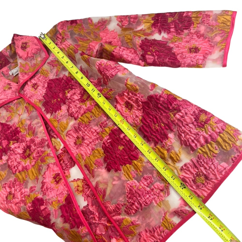 Grace Chuang Floral print lightweight jacket - Picture 10 of 13